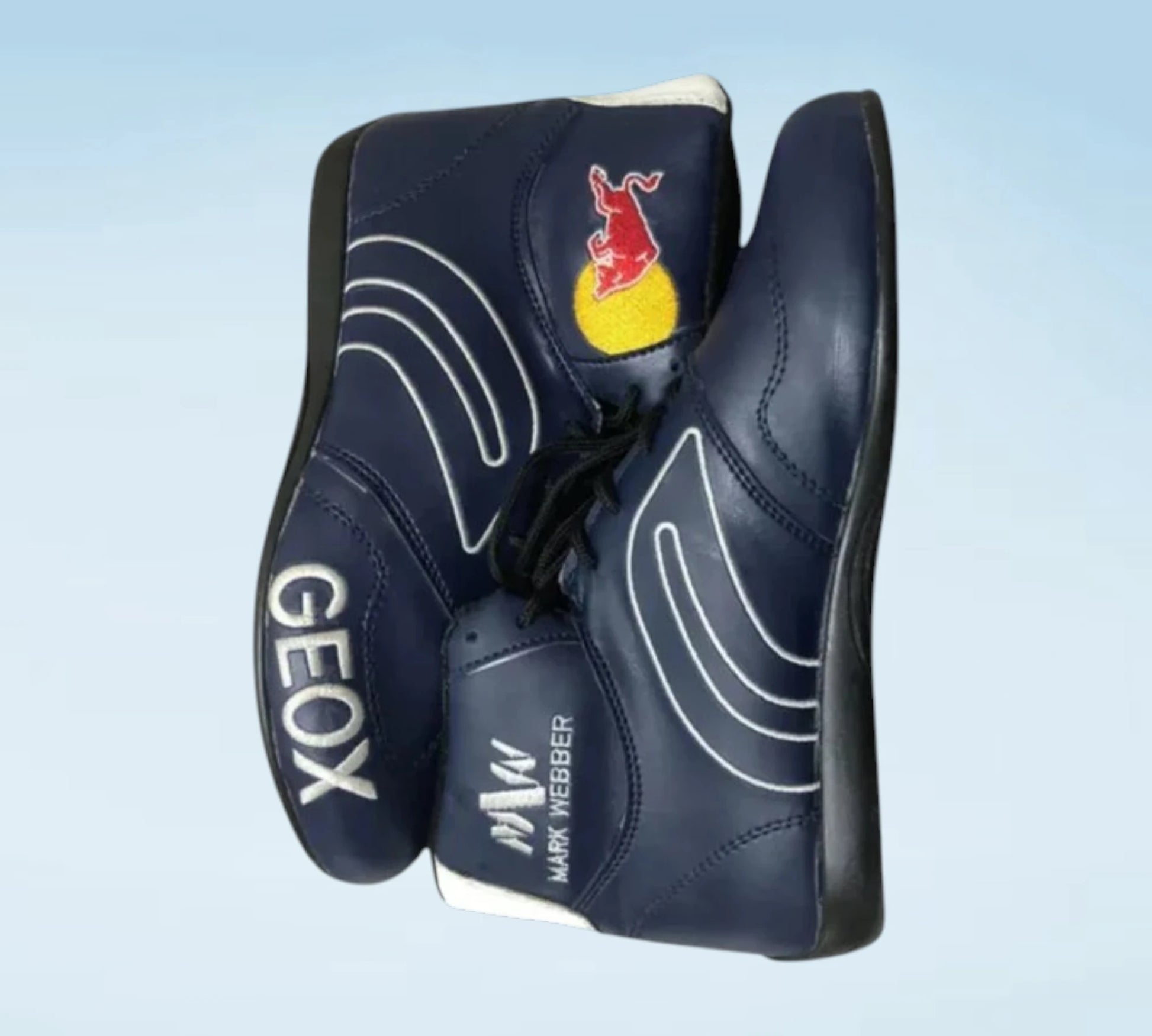 2012 Formula 1 Red Bull Geox Motorsport Shoes
Red Bull Racing Geox Driving Shoes – 2012 F1 Collection