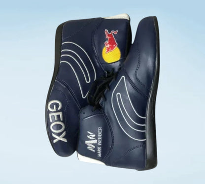 2012 Formula 1 Red Bull Geox Motorsport Shoes
Red Bull Racing Geox Driving Shoes – 2012 F1 Collection