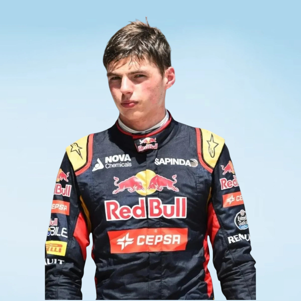 2015 Max Verstappen Scuderia Toro Rosso Red Bull F1 Vintage Race Suit