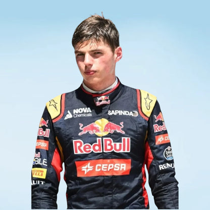 2015 Max Verstappen Scuderia Toro Rosso Red Bull F1 Vintage Race Suit