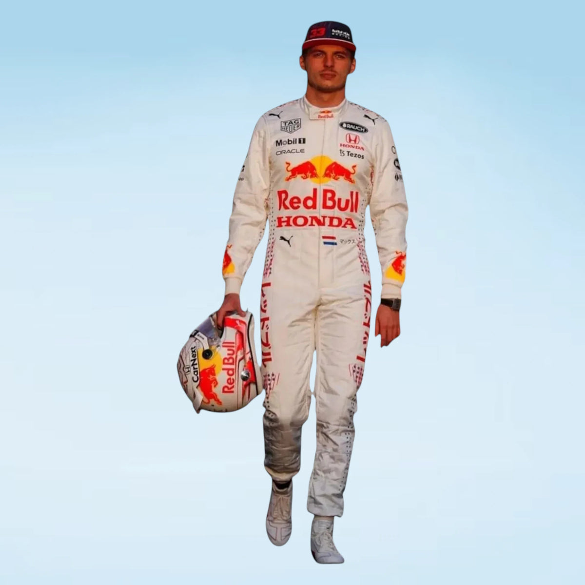 2021 Red Bull Racing Max Verstappen F1 Replica Race Suit