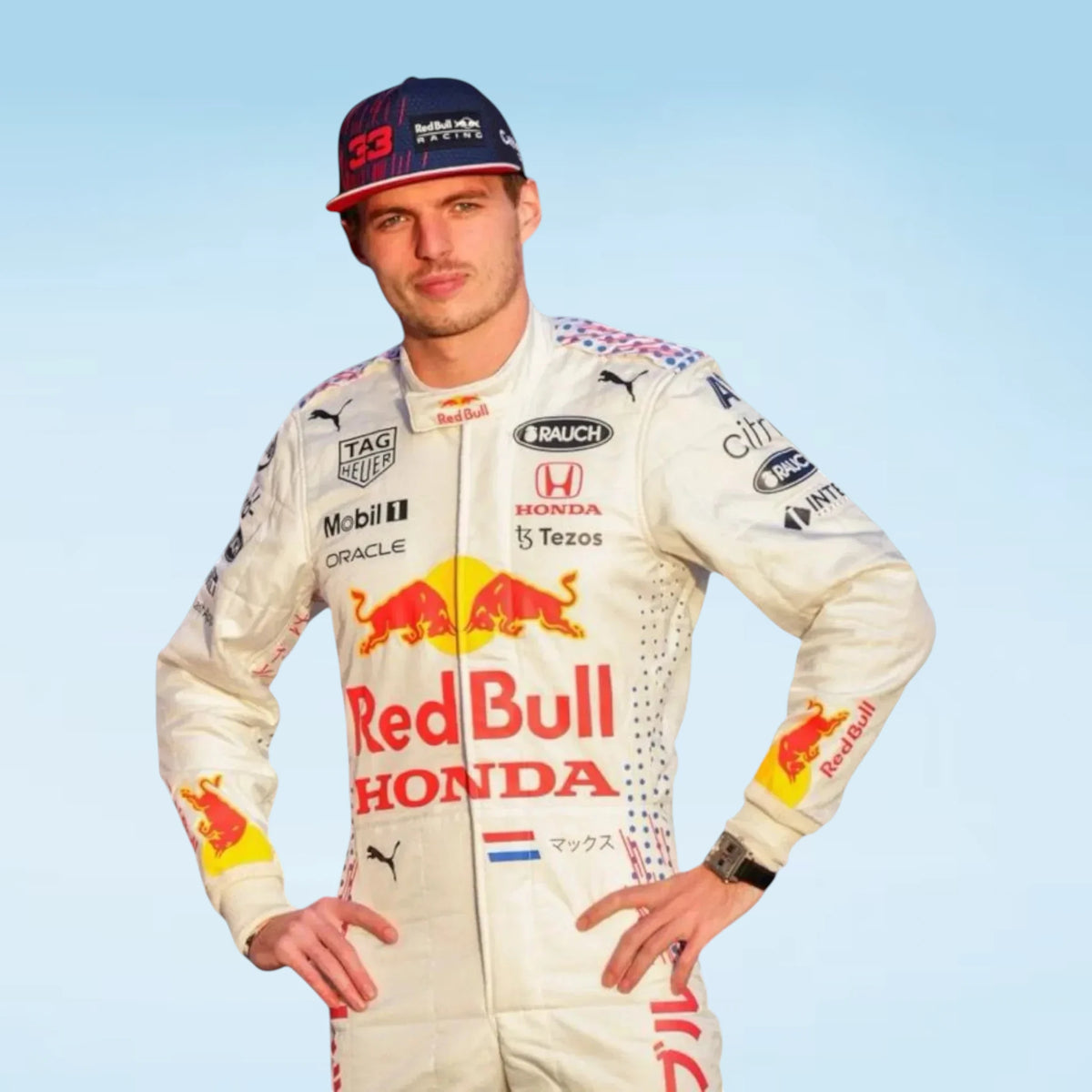 Max Verstappen 2021 Formula One Turkish Grand Prix Racing Suit