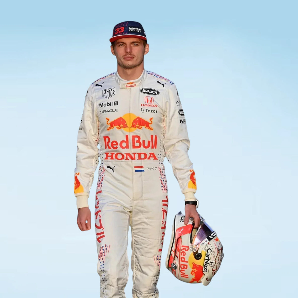 2021 Max Verstappen Red Bull F1 Turkish GP Replica Racing Suit