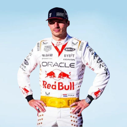 2023 Red Bull Racing Max Verstappen F1 Replica Race Suit