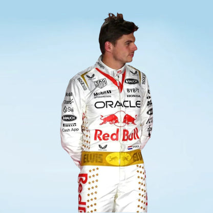 Max Verstappen 2023 Formula One Las Vegas GP Racing Suit