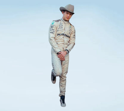 2025 George Russell & Andrea Kimi Antonelli Mercedes-AMG Petronas USA Austin GP F1 Racing Suit