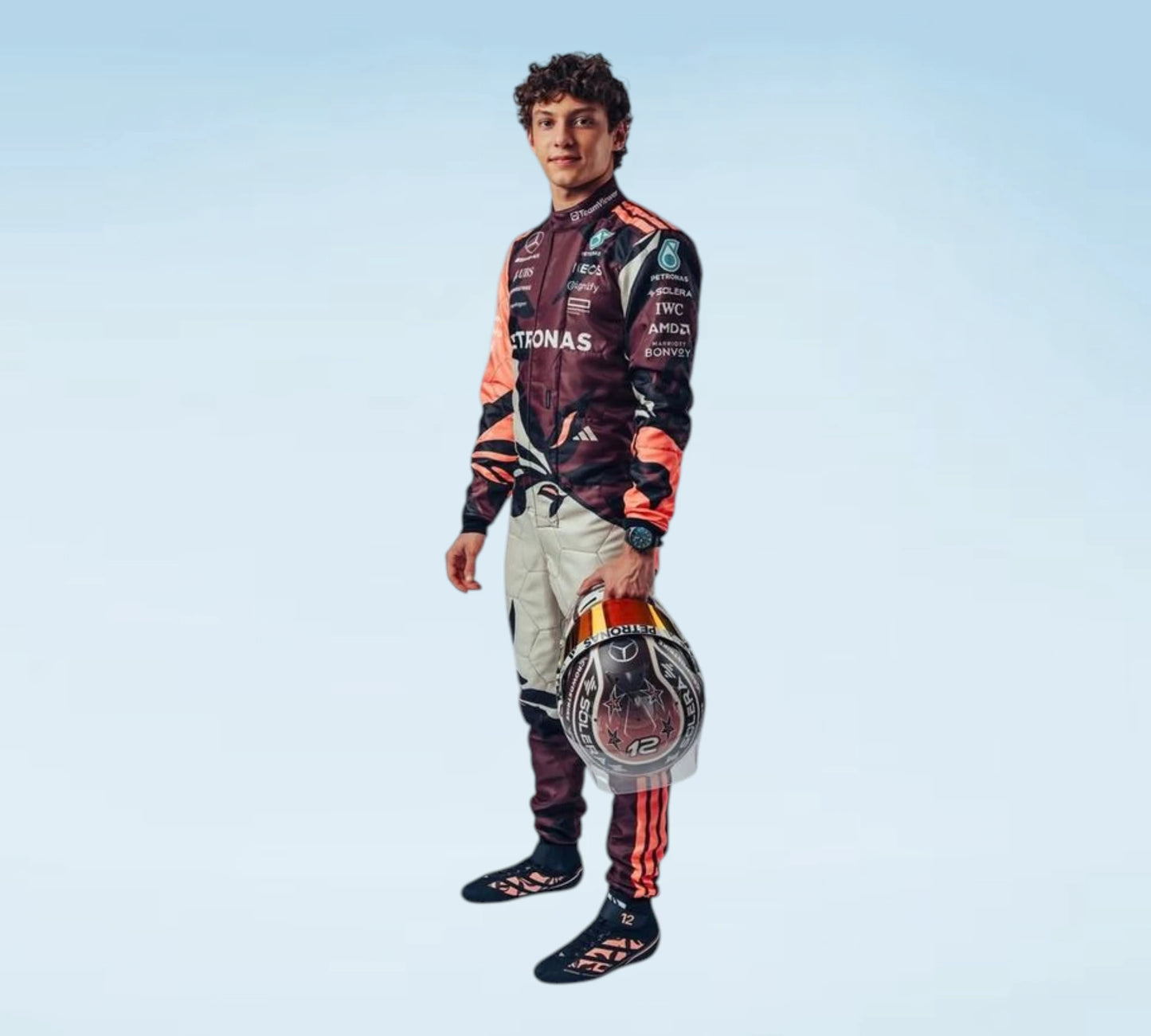 2025 Mercedes-AMG Petronas Grand Prix Replica Racing Suit
Premium Mercedes F1 Replica Racewear 2025 – Driver Collection
