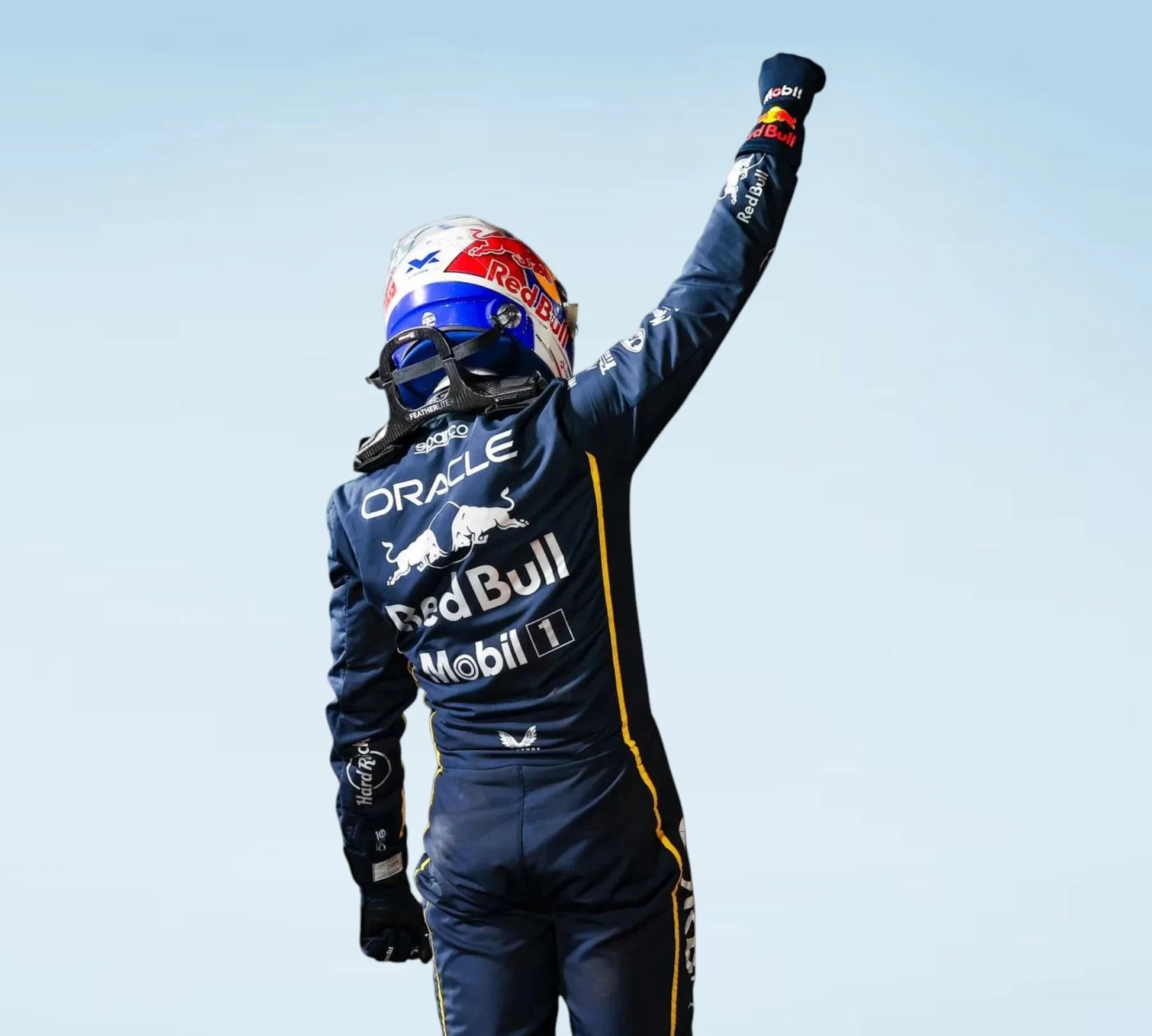Max Verstappen 2025 Las Vegas Grand Prix Oracle Red Bull Racing Replica Suit