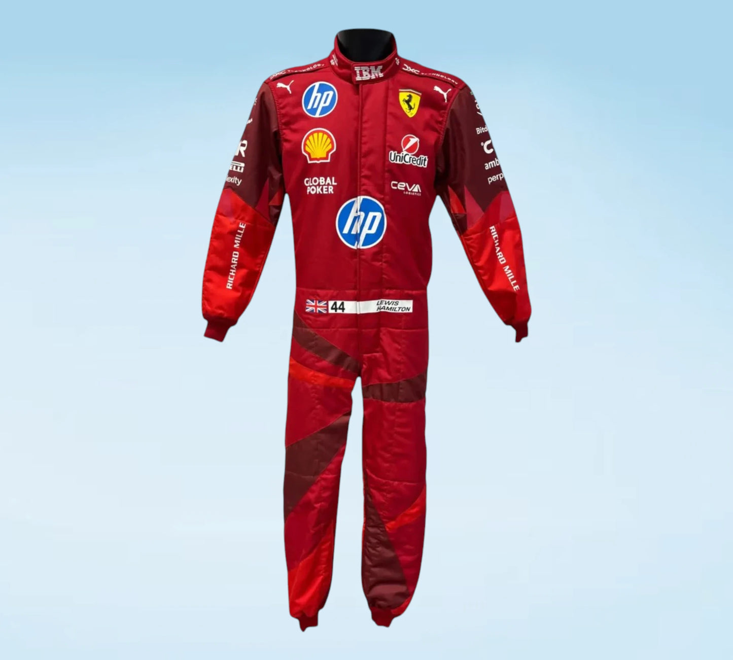 2025 Lewis Hamilton Ferrari Las Vegas Grand Prix Racing Suit
Scuderia Ferrari HP Lewis Hamilton Las Vegas GP F1 Suit 2025