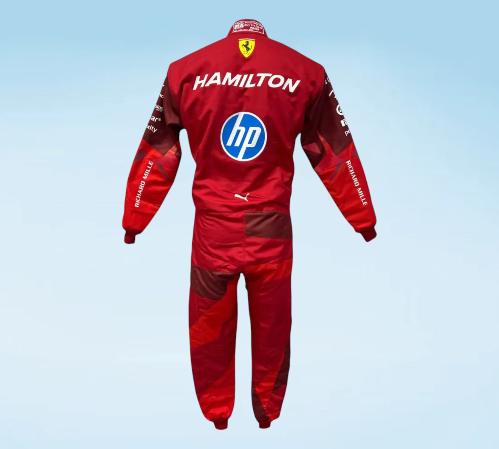 Lewis Hamilton Ferrari F1 Racing Suit | Las Vegas Grand Prix 2025 Edition
2025 Las Vegas GP Lewis Hamilton Scuderia Ferrari HP Race Suit