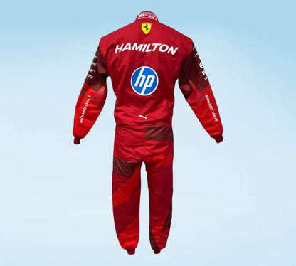 Lewis Hamilton Ferrari F1 Racing Suit | Las Vegas Grand Prix 2025 Edition
2025 Las Vegas GP Lewis Hamilton Scuderia Ferrari HP Race Suit