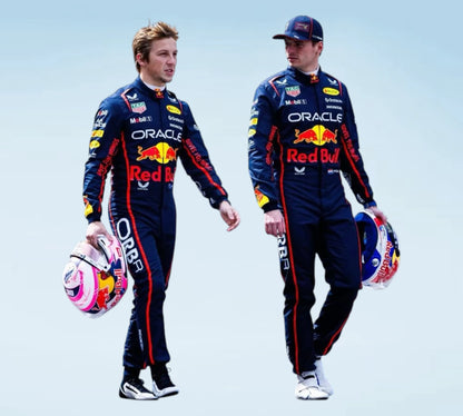 2025 Max Verstappen & Liam Lawson Red Bull Racing F1 Replica Racing Suit
Oracle Red Bull Racing 2025 Max Verstappen & Liam Lawson Racing Suit
2025 Red Bull F1 Racing Suit – Max Verstappen & Liam Lawson Edition
