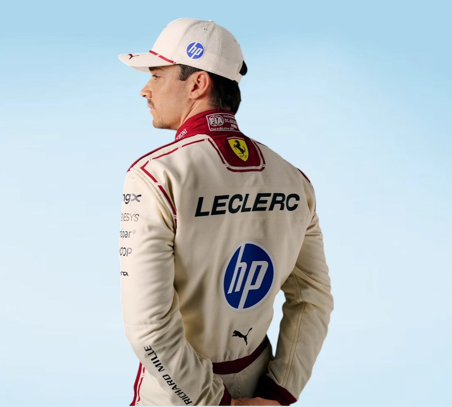 2026 Monaco Grand Prix Charles Leclerc Personalized Inspired Ferrari F1 Suit