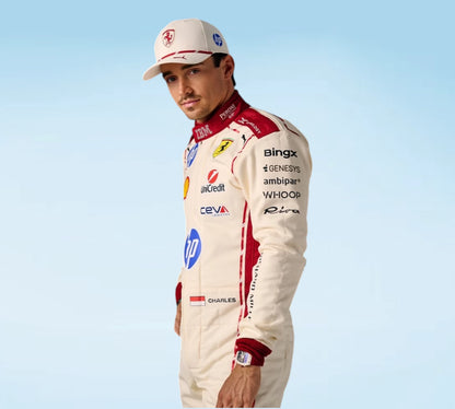 Scuderia Ferrari HP Charles Leclerc Monaco GP 2026 Personalized Inspired Race Suit
2026 Charles Leclerc Ferrari F1 Monaco Grand Prix Personalized Inspired Replica Suit