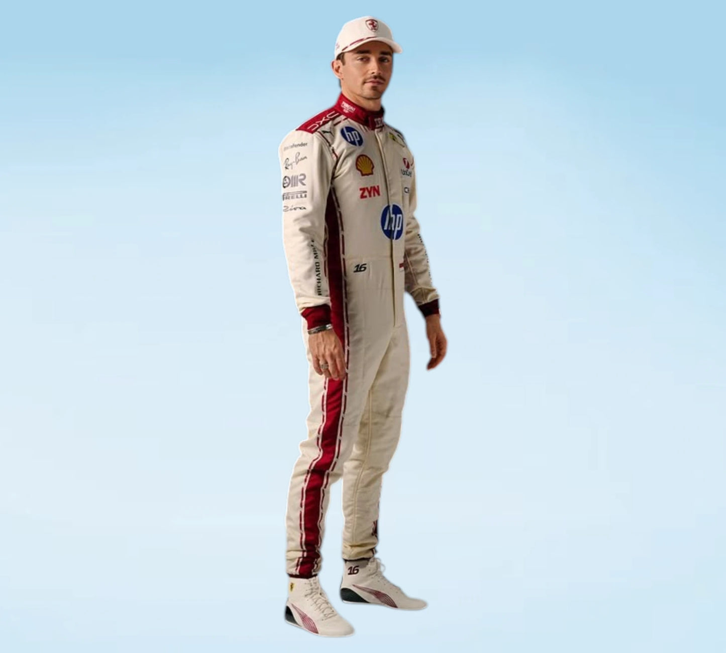 Charles Leclerc Monaco GP Ferrari Formula 1 Replica Suit 2026
Buy Charles Leclerc 2026 Monaco Grand Prix Ferrari F1 Race Suit