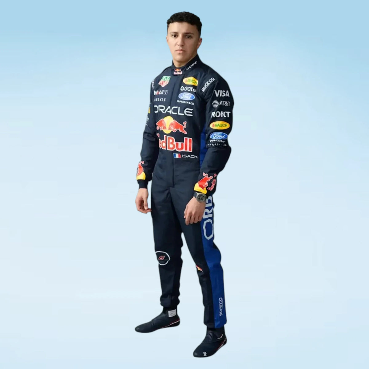 2026 Oracle Red Bull Racing Isack Hadjar F1 Replica Suit