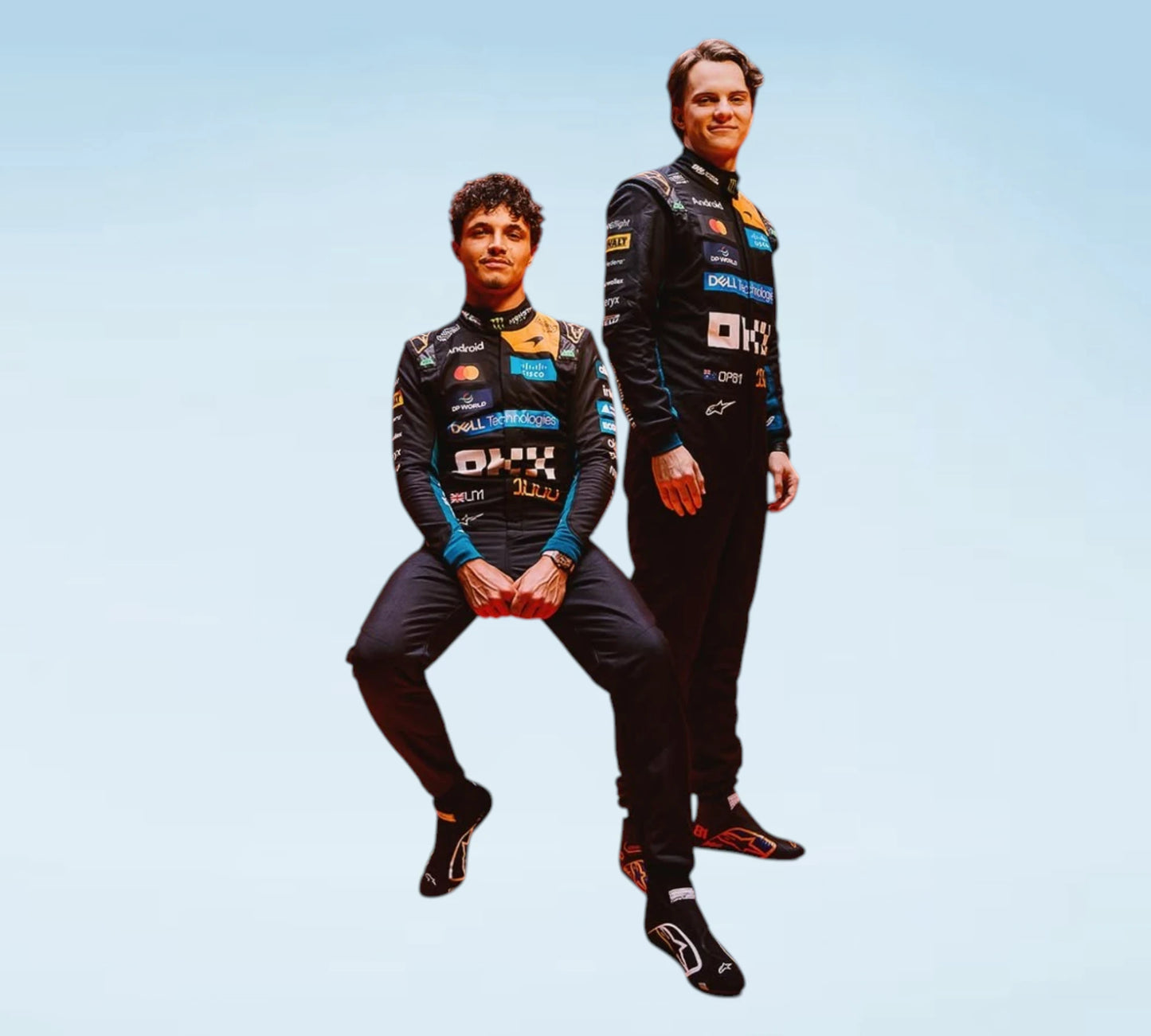 2026 Lando Norris & Oscar Piastri Team McLaren 1000th Monaco GP F1 Personalized Inspired Replica Race Suit – Formula 1 Racewear