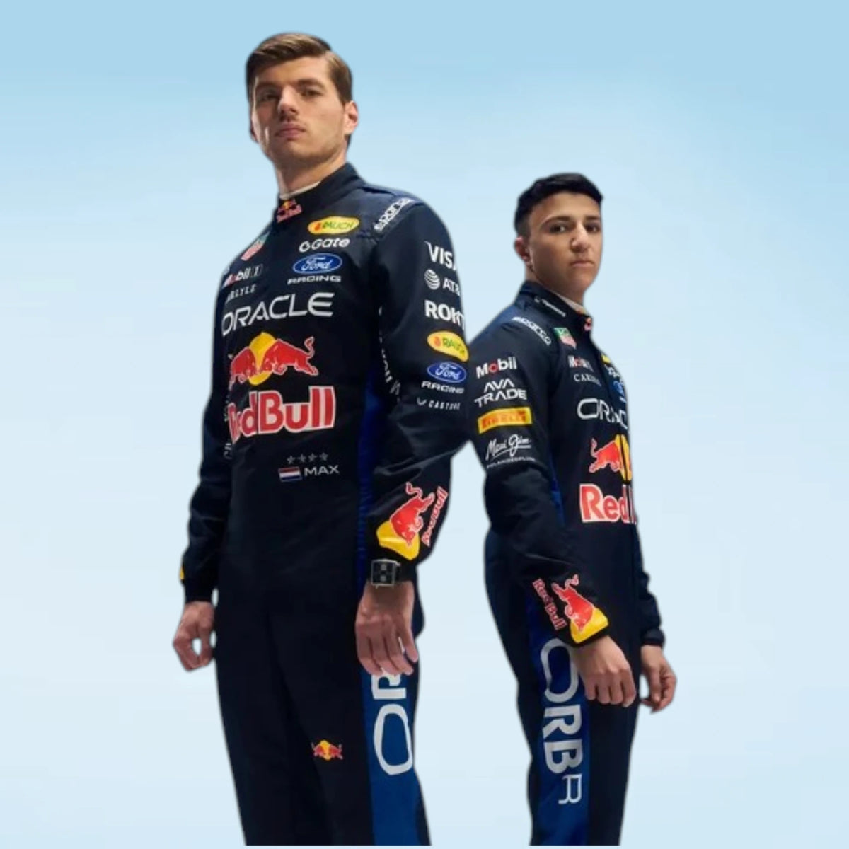 2026 Max Verstappen and Isack Hadjar Red Bull F1 Team Replica Race Suit