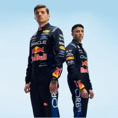 2026 Max Verstappen and Isack Hadjar Red Bull F1 Team Replica Race Suit