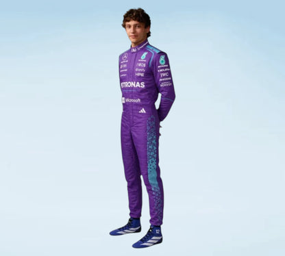 Andrea Kimi Antonelli & George Russell Special Edition Miami GP Racing Suit
2026 Mercedes F1 Driver Edition Miami GP Racing Suit