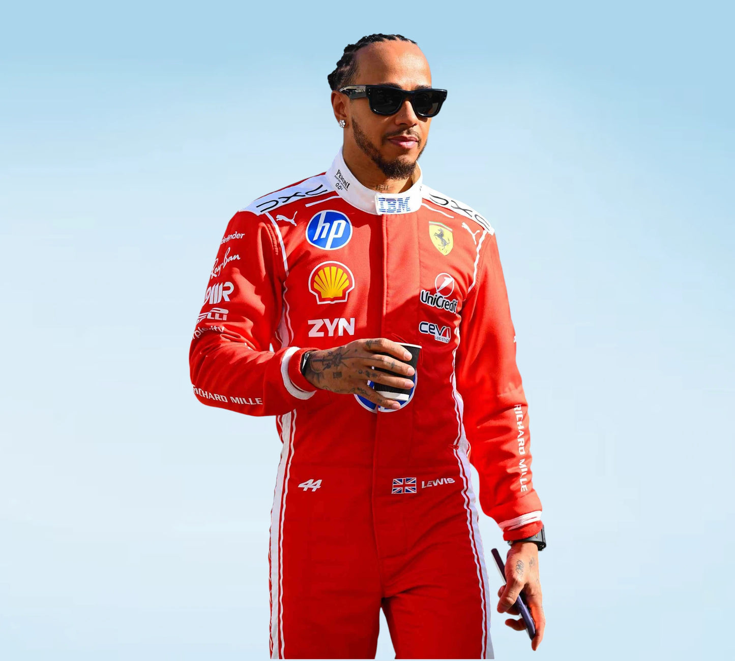 Ferrari Lewis Hamilton Racing Suit | Formula 1 Racewear & Racing Accessories