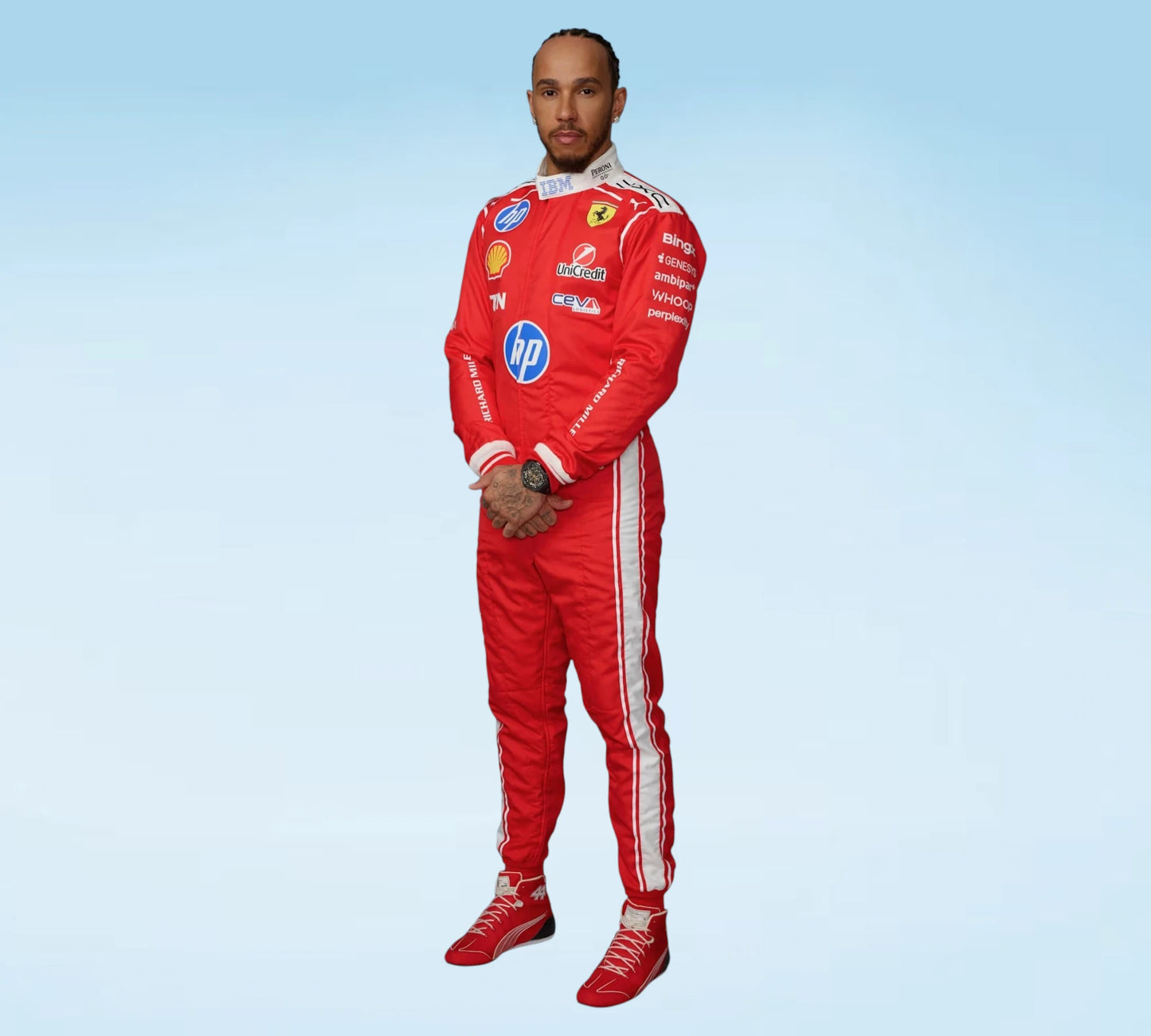 Lewis Hamilton Racing Suit | Premium Ferrari F1 Racewear, Jackets & Racing Gear