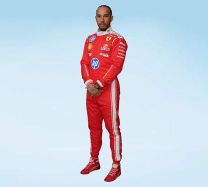 Lewis Hamilton Racing Suit | Premium Ferrari F1 Racewear, Jackets & Racing Gear