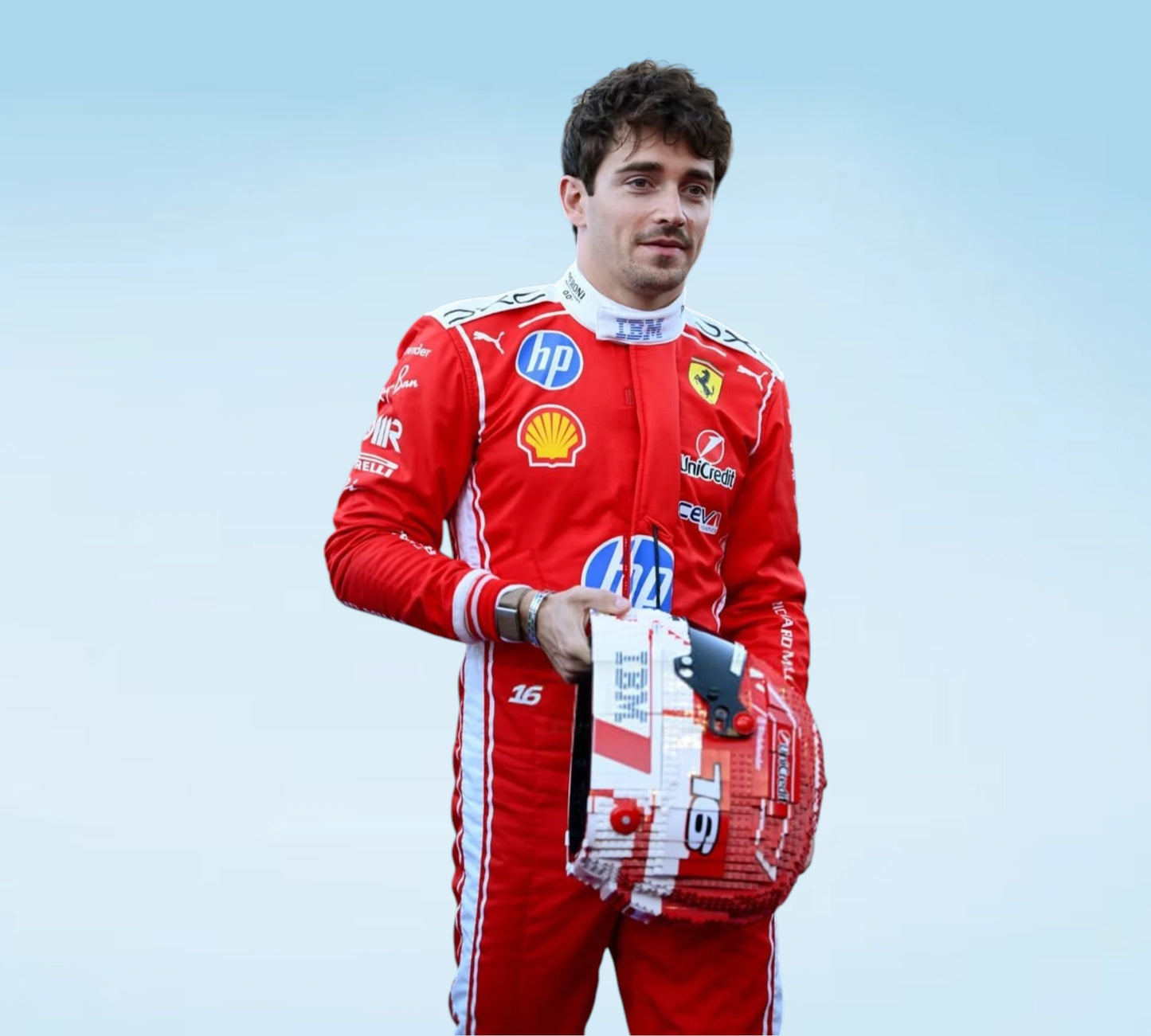 Charles Leclerc Scuderia Ferrari F1 Racing Suit – 2026 Replica Edition
Official Style Charles Leclerc Ferrari HP F1 Replica Racing Suit 2026