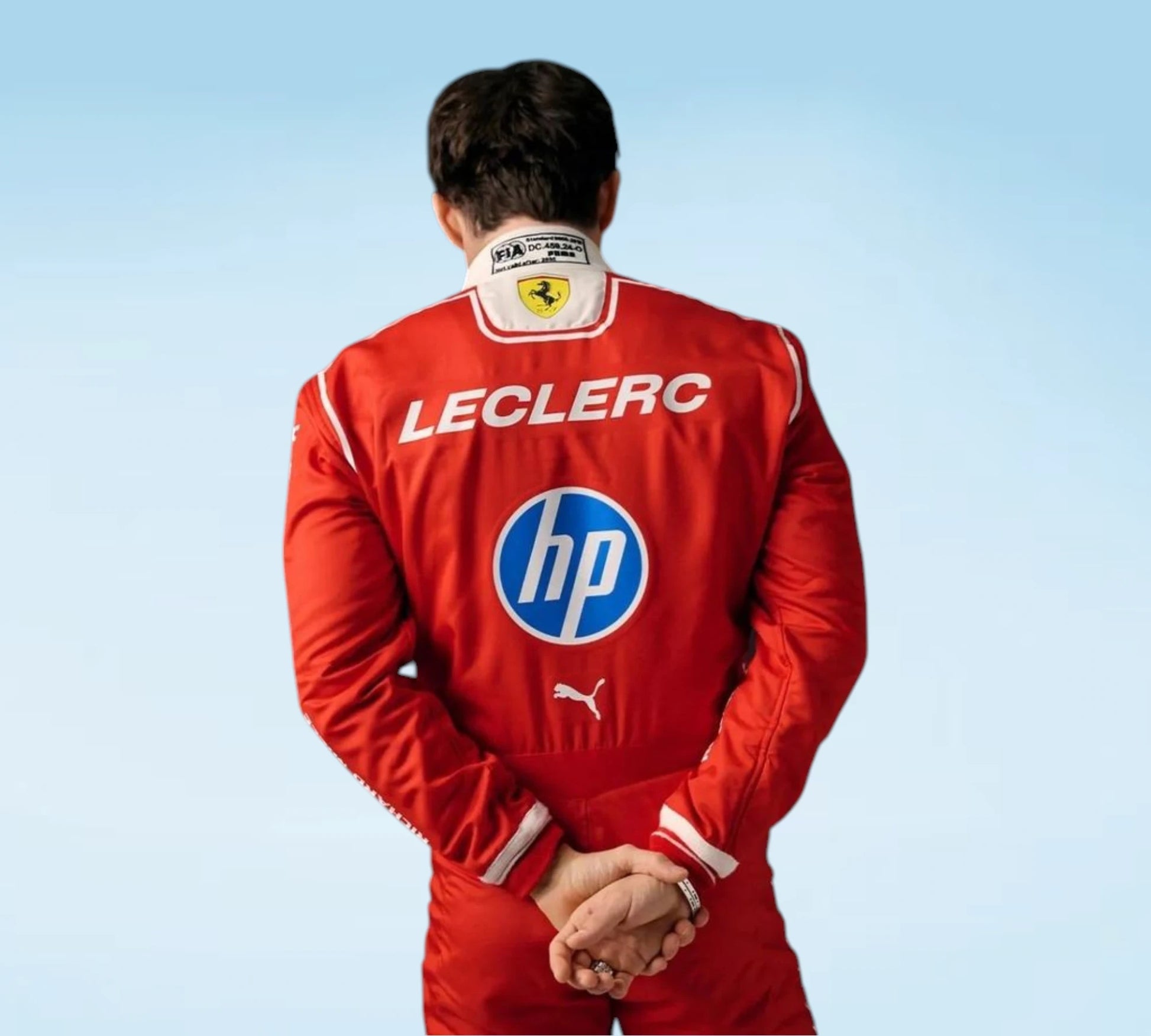 Charles Leclerc Scuderia Ferrari HP Replica Race Suit 2026
Buy Charles Leclerc 2026 Ferrari F1 Team Replica Racing Suit