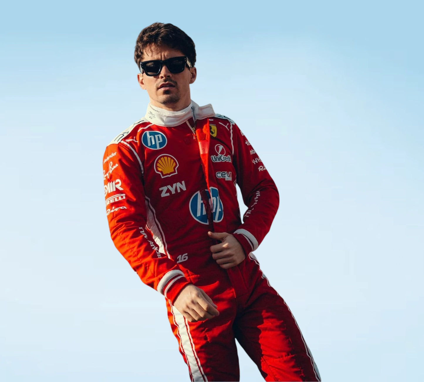 Charles Leclerc 2026 Ferrari F1 Replica Racing Suit
2026 Charles Leclerc Ferrari HP Formula 1 Racing Suit