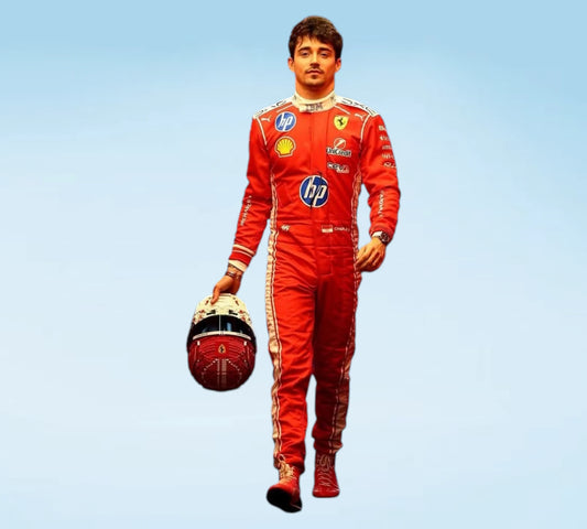 2026 Charles Leclerc Ferrari HP Formula 1 Replica Racing Suit for F1 Fans & Collectors