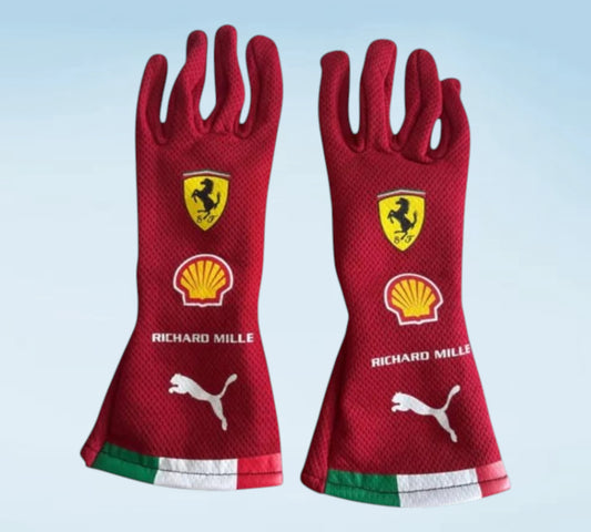 Charles Leclerc Racing Gloves for Monaco GP 2026 | Ferrari F1 Replica
2026 Monaco GP Charles Leclerc Racing Gloves – Limited Edition
Scuderia Ferrari Charles Leclerc Monaco Grand Prix 2026 Racing Gloves