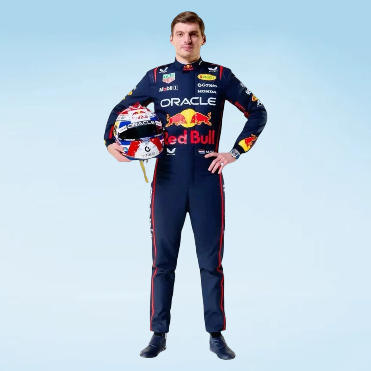Max Verstappen 2025 Team Red Bull Replica F1 Racing Suit