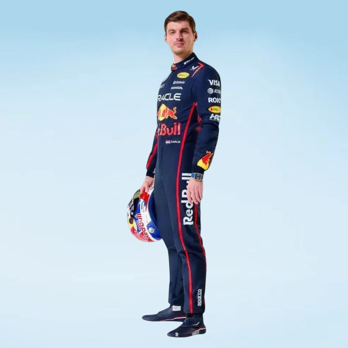 Max Verstappen 2025 Team Red Bull Replica F1 Racing Suit