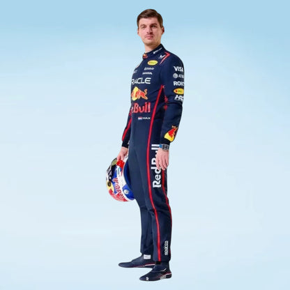 Max Verstappen 2025 Team Red Bull Replica F1 Racing Suit