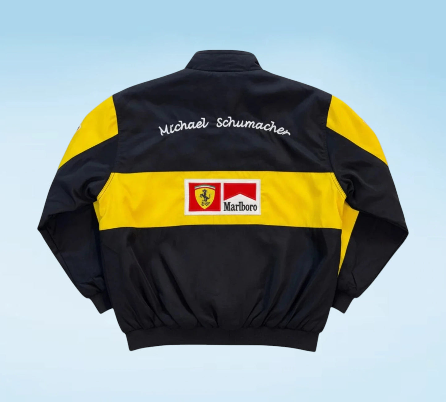 Ferrari Formula 1 Vintage Racing Jacket Black & Yellow Edition