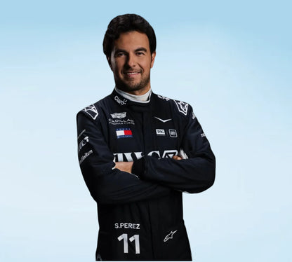 New Sergio Perez 2026 Cadillac TWG AI F1 Race Suit Replica