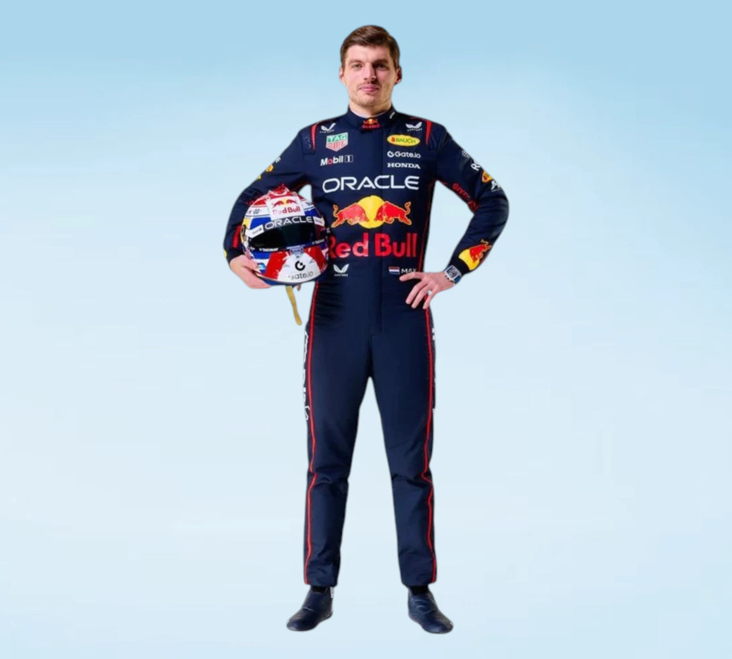 Max Verstappen 2025 Oracle Red Bull Racing F1 Replica Race Suit