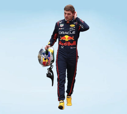 Max Verstappen 2025 Oracle Red Bull Racing F1 Replica Race Suit