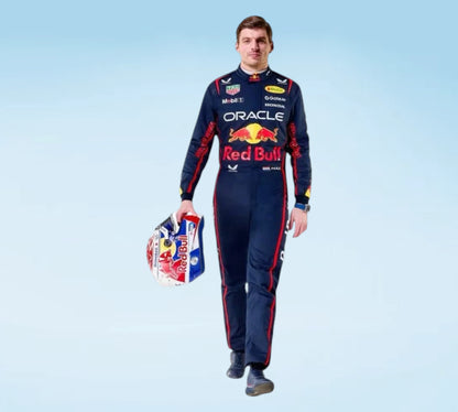 Max Verstappen 2025 Oracle Red Bull Racing F1 Replica Race Suit