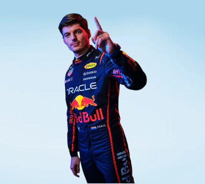 Max Verstappen 2025 Oracle Red Bull Racing F1 Replica Race Suit