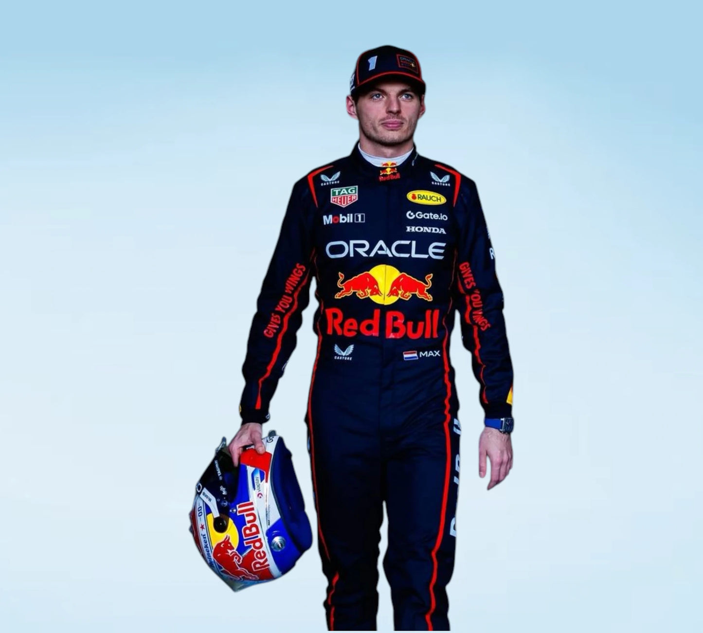 Max Verstappen 2025 Oracle Red Bull Racing F1 Replica Race Suit