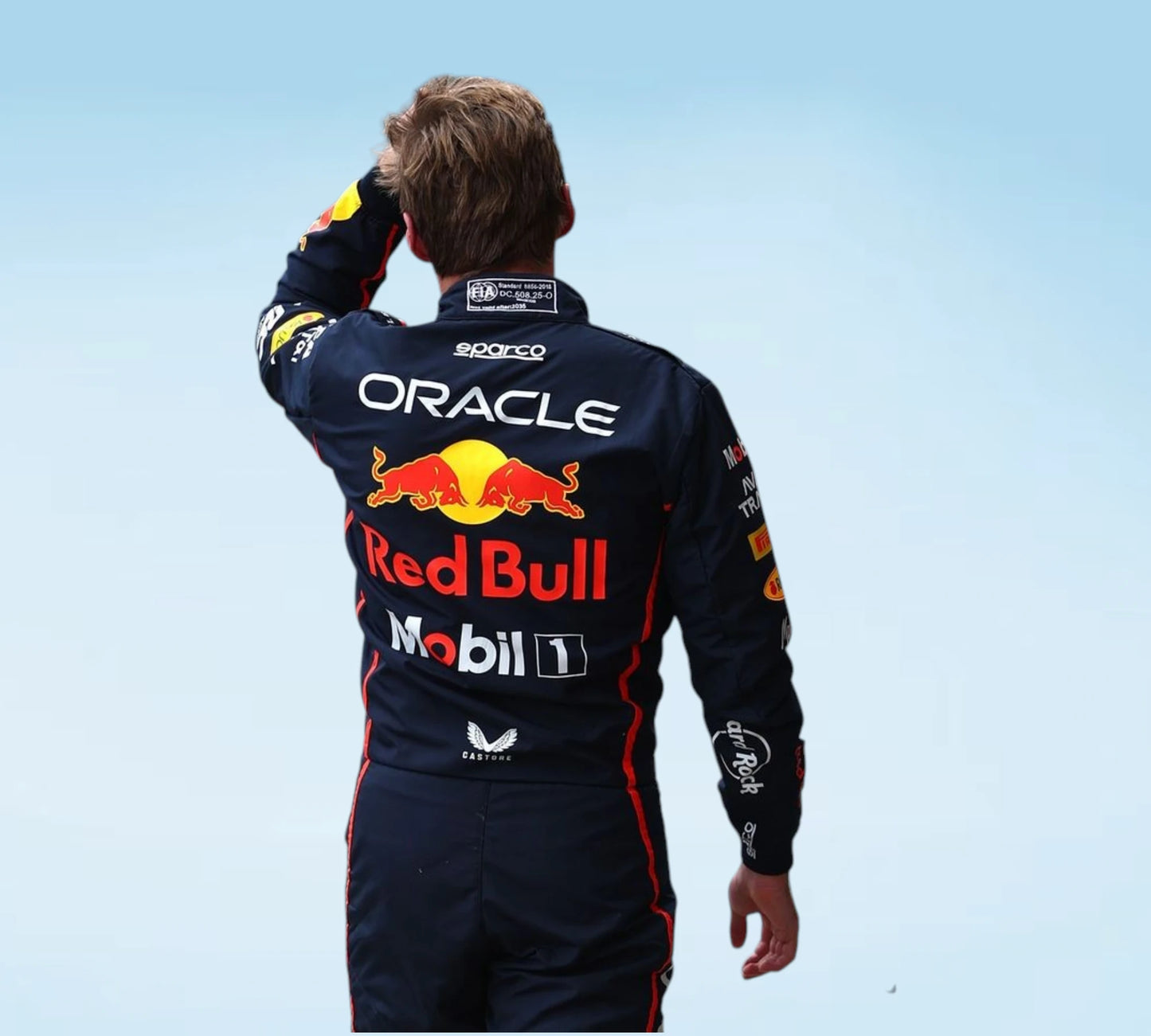 Max Verstappen 2025 Oracle Red Bull Racing F1 Replica Race Suit