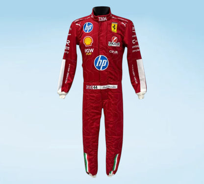 Lewis Hamilton Ferrari Monza GP Racewear | 2025 F1 Racing Suit