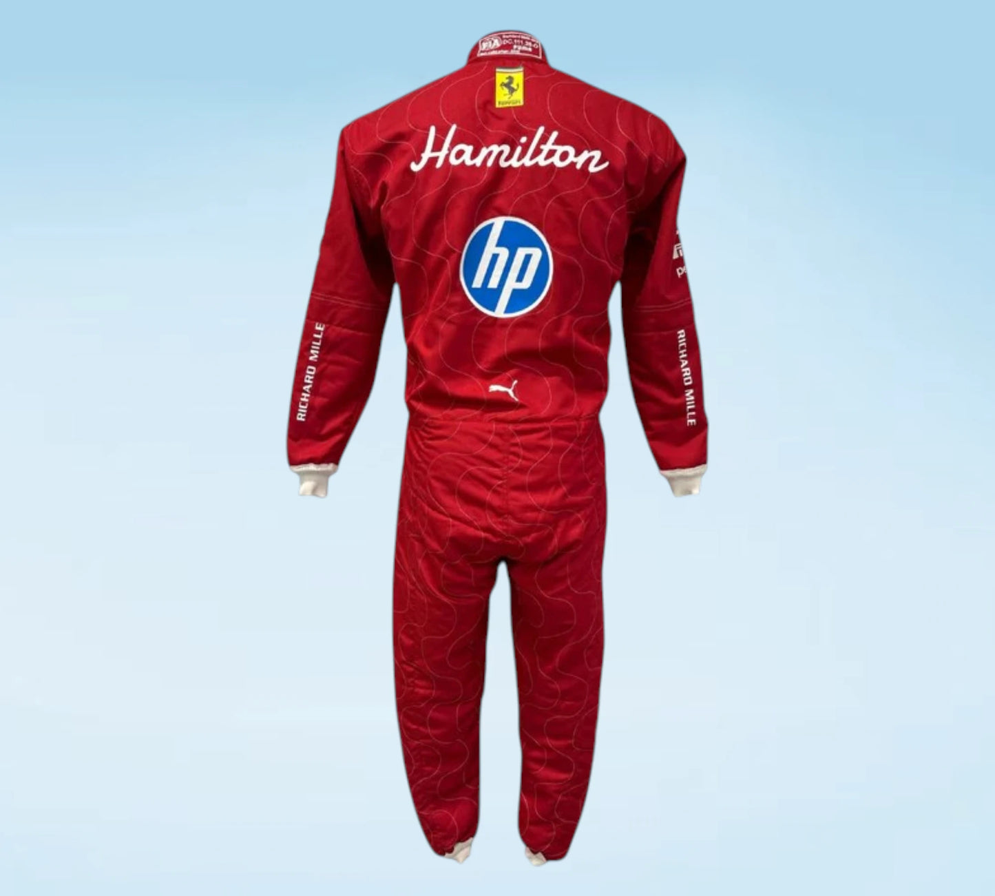 2025 Formula 1 Monza Grand Prix Lewis Hamilton Ferrari Race Suit