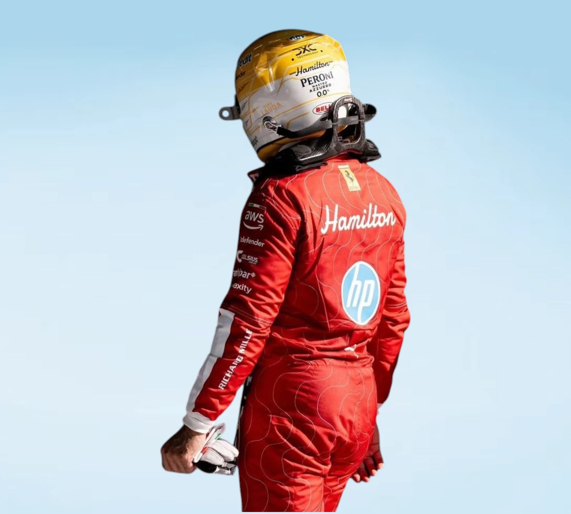 Monza GP 2025 Lewis Hamilton Scuderia Ferrari HP F1 Racewear