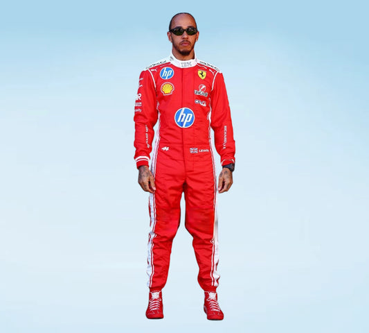 2026 Ferrari F1 Team Lewis Hamilton Replica Racing Suit for Sale