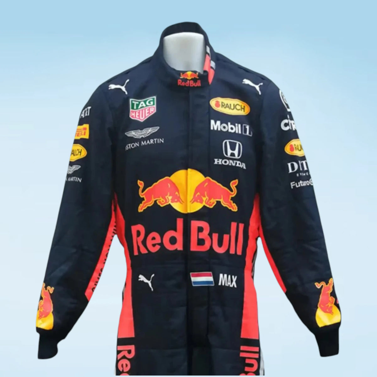 2019 Max Verstappen Formula One Red Bull Racing Suit