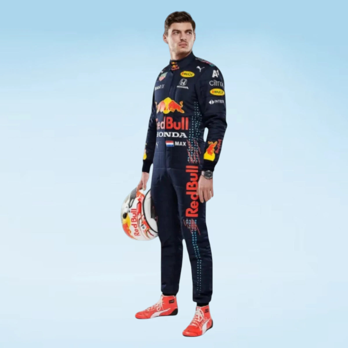2021 Max Verstappen F1 Replica Race Suit