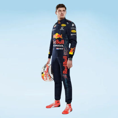 2021 Max Verstappen F1 Replica Race Suit